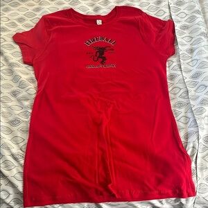 Alstyle Red Short Sleeve Tee